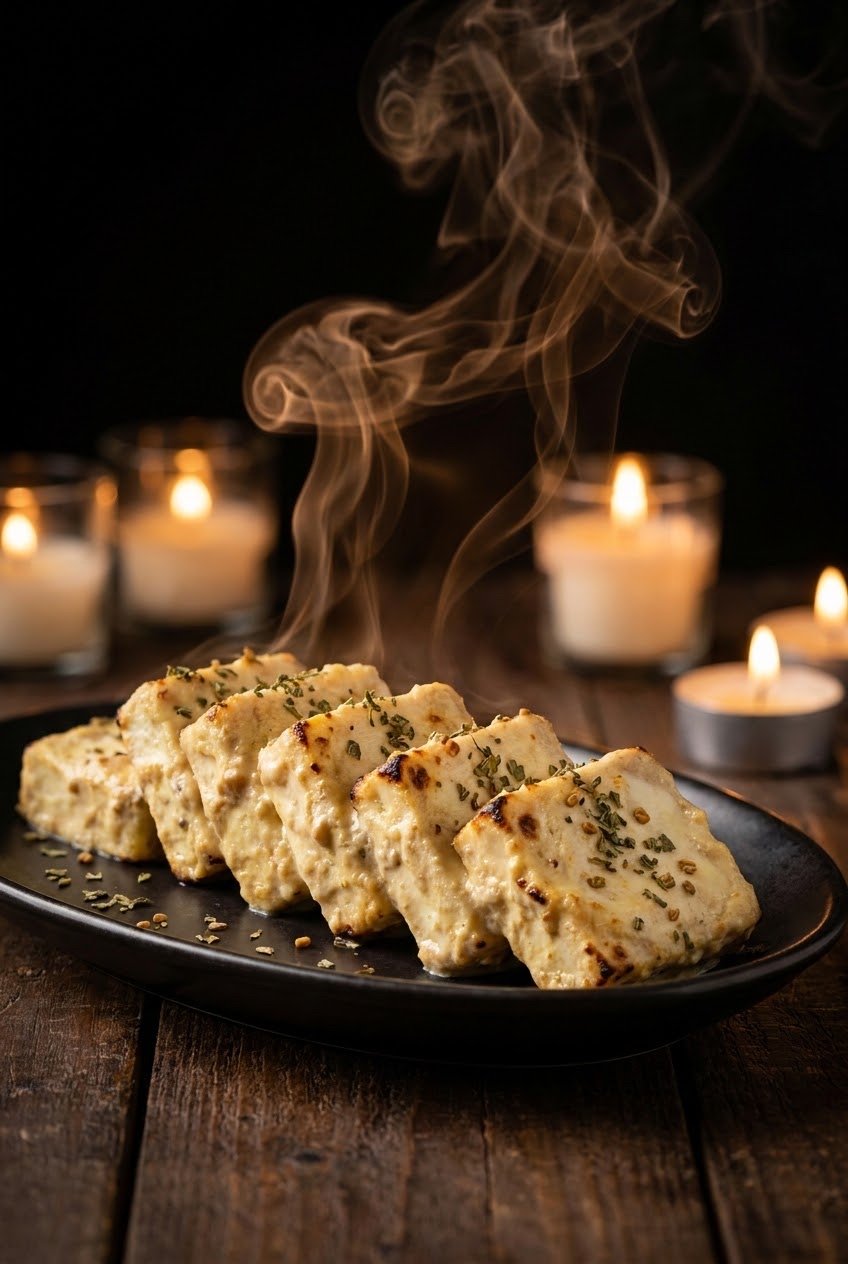 Makhmali Malai Tikka — velvet cream paneer tikka with light char