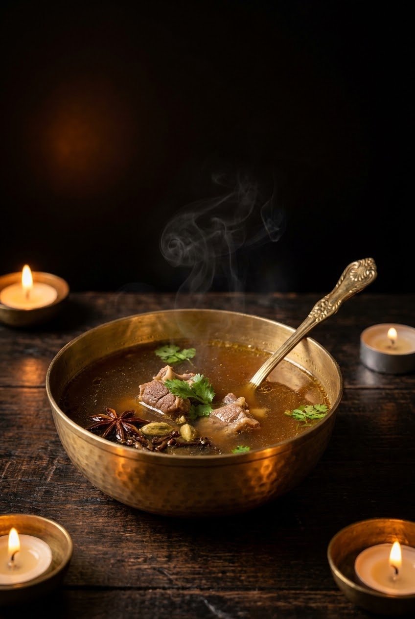 Sukoon Mutton Shorba — a light, deep-flavoured slow-drawn broth